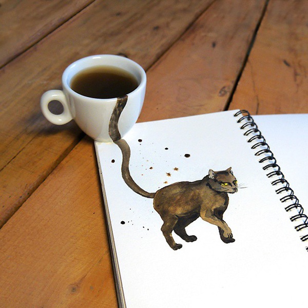 Thưởng thức những ly cà phê mang trong mình tâm hồn của một chú mèo - Ảnh 1.
