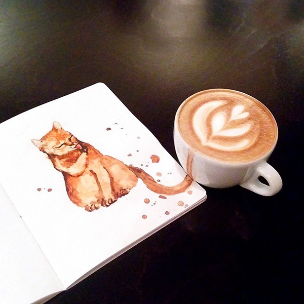 Thưởng thức những ly cà phê mang trong mình tâm hồn của một chú mèo - Ảnh 2.