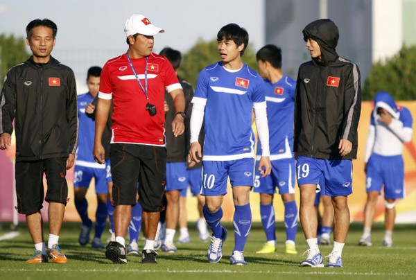 ​C&ocirc;ng Phượng c&ugrave;ng U23 Việt Nam muốn ngẩng cao đầu rời Qatar - Ảnh 1.