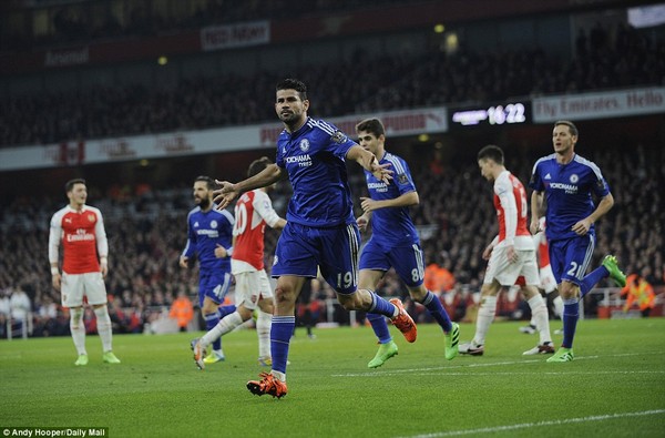 Costa lập công, Chelsea khiến Arsenal ôm hận ngay tại Emirates - Ảnh 3.