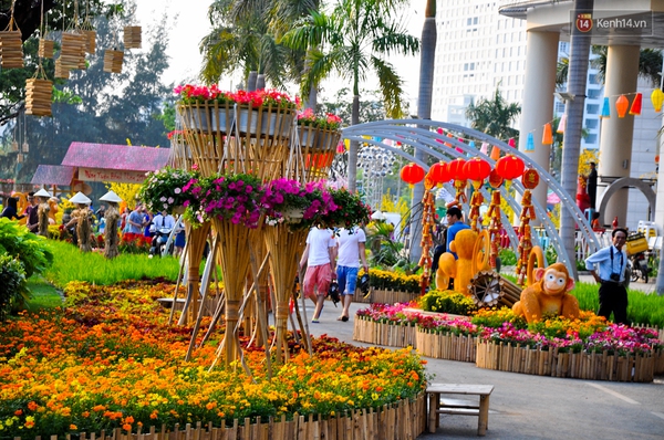 Khung cảnh làng quê bình dị khắp 3 miền được tái hiện ở phố nhà giàu Sài Gòn - Ảnh 4.