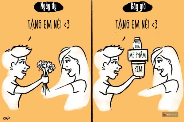 Tranh vui: Lúc mới yêu thật vui biết bao nhiêu.... - Ảnh 4.