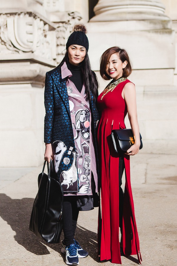 Paris mùa này bỗng tràn ngập bóng dáng các fashionista Việt - Ảnh 10.