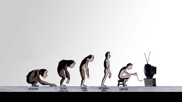 Chùm tranh: Khi loài người tiến hoá một cách... oái oăm - Ảnh 5.