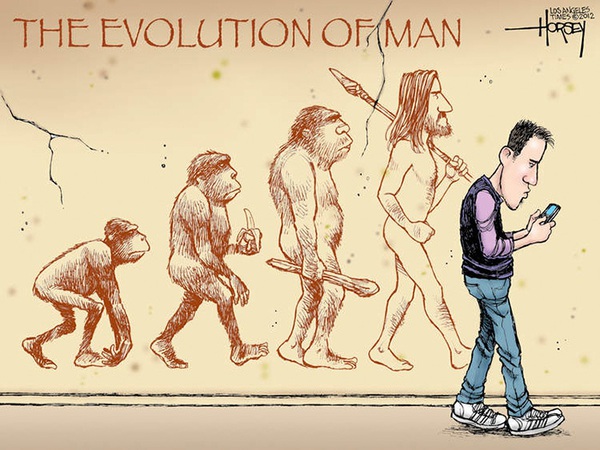 Chùm tranh: Khi loài người tiến hoá một cách... oái oăm - Ảnh 11.