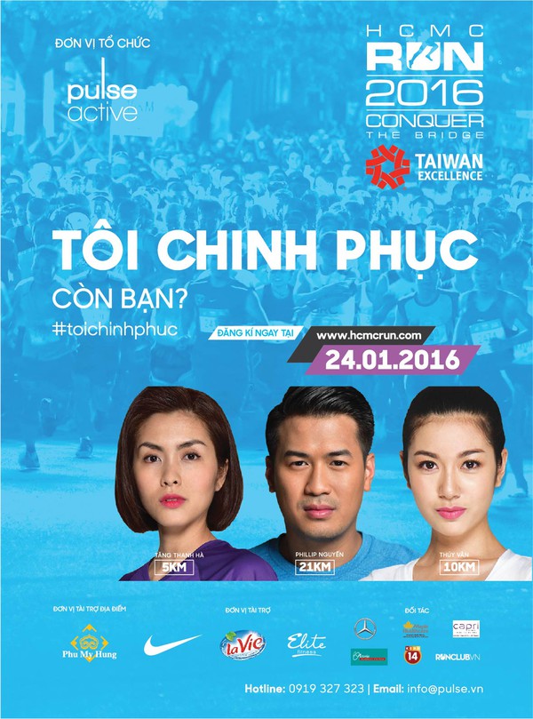 HCMC Run 2016 gây sốt khi đã phủ kín đường chạy 10km và 21km - Ảnh 9.