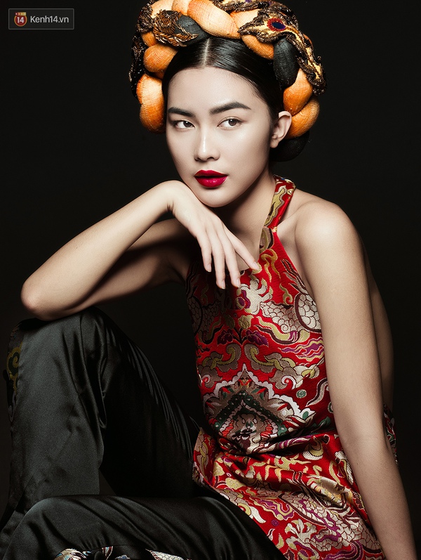 Vẻ đẹp thật Tết của những gương mặt mới tiêu biểu cho nhan sắc Việt trong bộ ảnh chào năm Bính Thân - Ảnh 6.