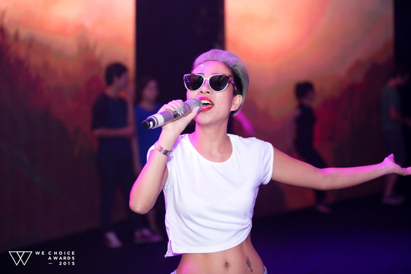 D&agrave;n sao hot giản dị đến tổng duyệt Gala WeChoice 2015 - Ảnh 18.