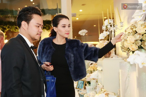 Trang Nhung v&agrave; con g&aacute;i rạng rỡ trong đ&aacute;m cưới ở H&agrave; Nội - Ảnh 6.
