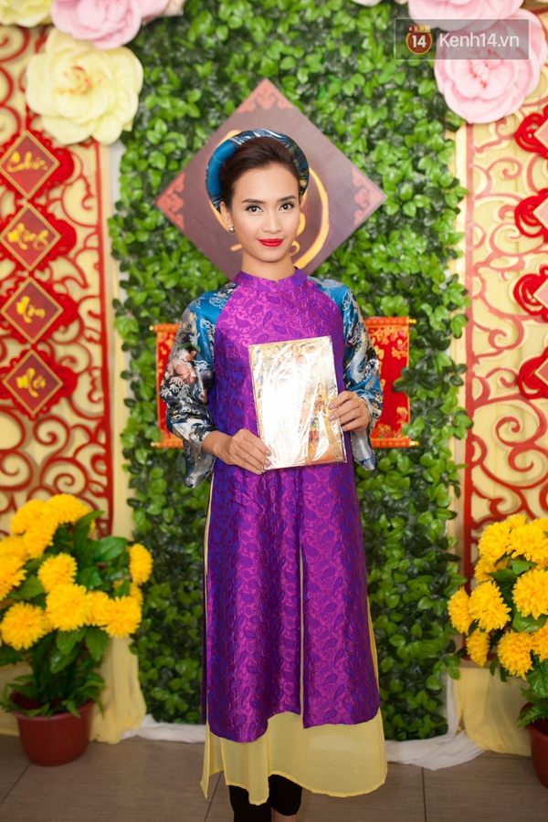 Dàn sao Việt rạng rỡ diện áo dài dự sự kiện - Ảnh 10.