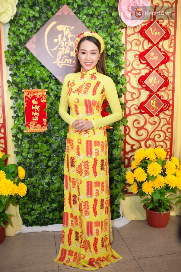 Dàn sao Việt rạng rỡ diện áo dài dự sự kiện - Ảnh 9.