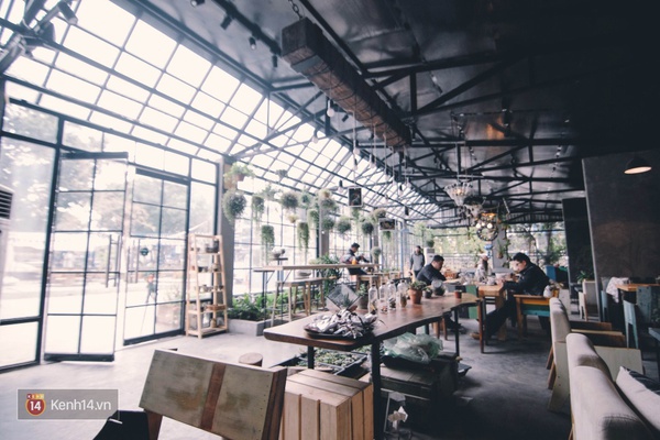 2 quán cafe xanh mướt đầy mát lành giữa Hà Nội ồn ào - Ảnh 11.
