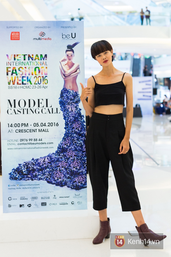 Dàn mẫu Việt diện đồ quá đỉnh đi casting Tuần lễ thời trang quốc tế Việt Nam - Ảnh 9.