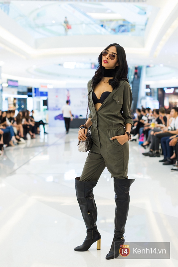 Dàn mẫu Việt diện đồ quá đỉnh đi casting Tuần lễ thời trang quốc tế Việt Nam - Ảnh 1.