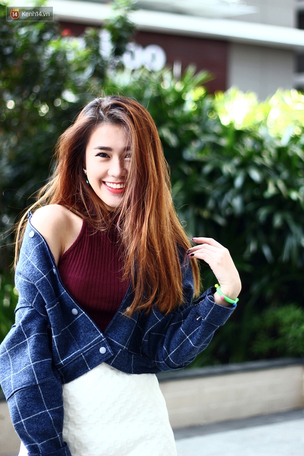 Trai xinh g&aacute;i đẹp hot nhất 2 miền gợi &yacute; phong c&aacute;ch dạo phố Tết - Ảnh 18.