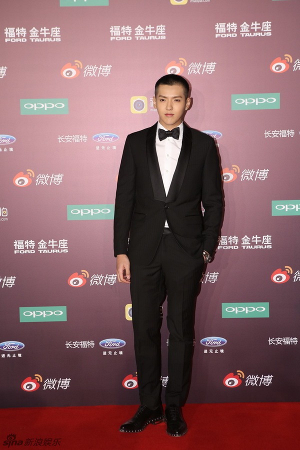 Dàn sao hạng A Hoa-Hàn tụ hội tại thảm đỏ lễ trao giải Đêm Weibo 2015 - Ảnh 18.
