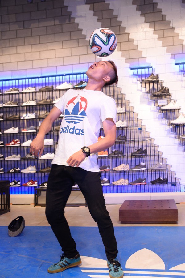 D&agrave;n sao trẻ Việt tưng bừng tham dự khai trương cửa h&agrave;ng adidas - Ảnh 6.