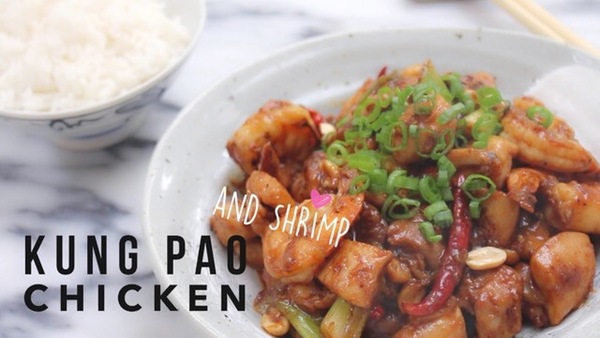 Công thức gà kung pao xào tôm ăn đã ngon, làm còn dễ - Ảnh 3.