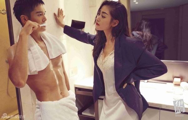 Thịnh Nhất Lu&acirc;n khoe h&igrave;nh thể si&ecirc;u hot b&ecirc;n Bồng Bồng Thi&ecirc;n &Aacute;i - Ảnh 2.