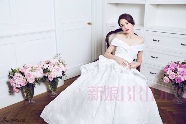 Ngắm Trần Kiều &Acirc;n xinh lung linh ở tuổi 36 trong trang phục v&aacute;y cưới - Ảnh 5.