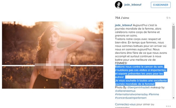 Jade, ái nữ nóng bỏng nghiện chụp ảnh khỏa thân của danh thủ Frank Leboeuf - Ảnh 5.