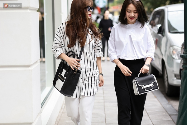 Street style 2 miền: Rất nhiều đen nhưng không hề nhàm chán - Ảnh 10.