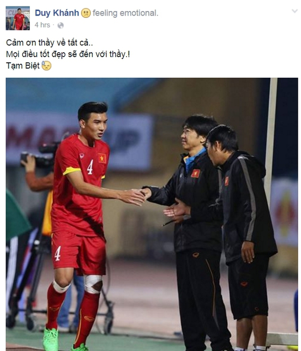Các tuyển thủ Việt Nam xúc động gửi lời chia tay và cảm ơn HLV Miura - Ảnh 9.