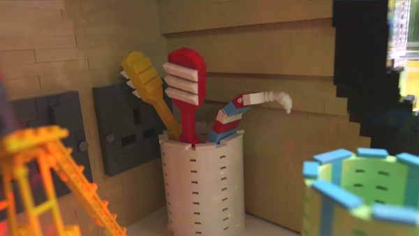 Ng&ocirc;i nh&agrave; di động giống thật 100% được l&agrave;m từ LEGO - Ảnh 12.