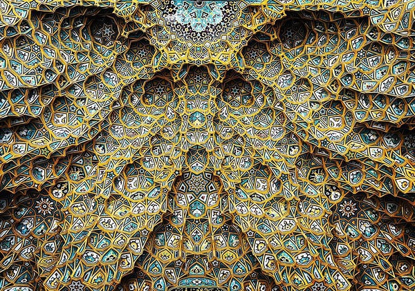 Ngắm nét đẹp kiến trúc Trung Đông khác lạ qua bộ ảnh trần nhà đầy hoa lệ - Ảnh 18.