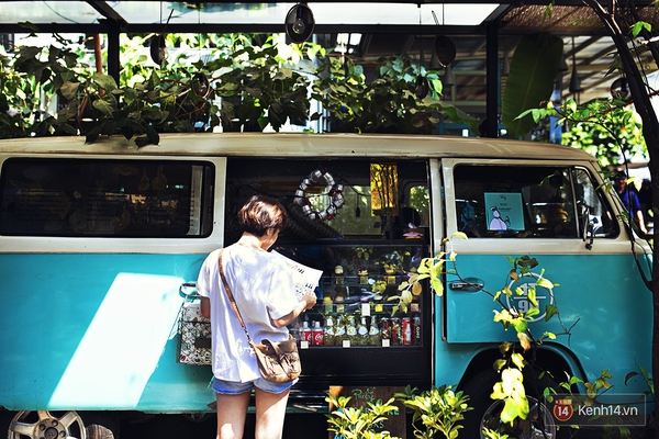 Những quán xá đội lốt xe cổ siêu đáng yêu ở Sài Gòn - Ảnh 2.