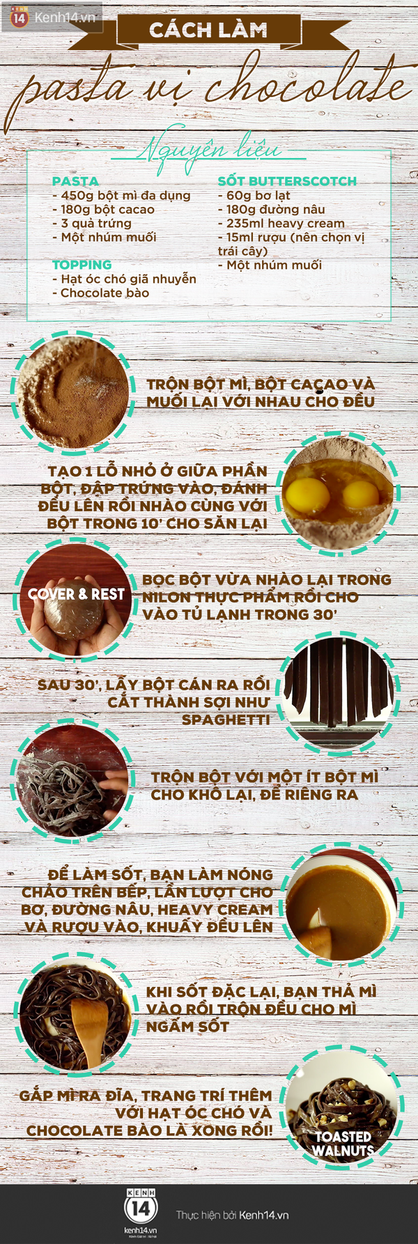 Ăn pasta phiên bản dị làm bằng chocolate - Ảnh 2.