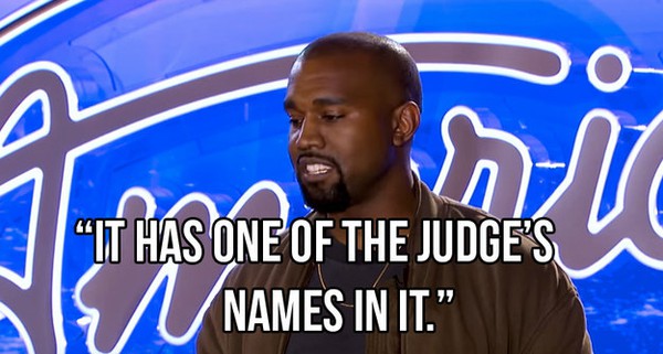Kim si&ecirc;u v&ograve;ng 3 hộ tống chồng Kanye West đi thi American Idol - Ảnh 2.