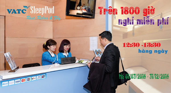 Trải nghiệm miễn phí dịch vụ hộp ngủ ngay tại sân bay Nội Bài - Ảnh 1.