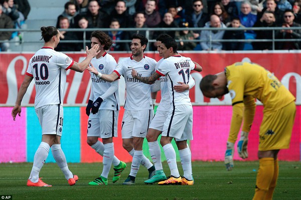 Thắng hủy diệt 9-0, PSG lập kỷ lục vô địch sớm 8 vòng đấu - Ảnh 3.