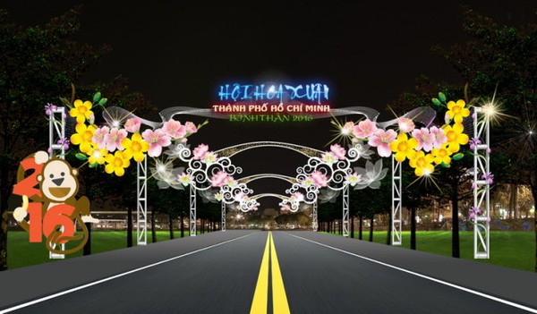 Sơ đồ các bãi giữ xe Hội hoa xuân 2016 - Ảnh 3.