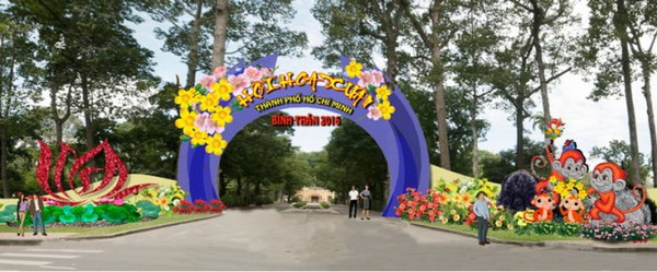 Sơ đồ các bãi giữ xe Hội hoa xuân 2016 - Ảnh 4.