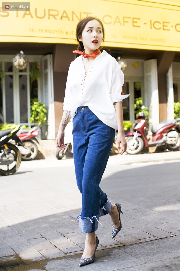 Street style 2 miền: Siêu cá tính và phóng khoáng với toàn hot trends - Ảnh 9.