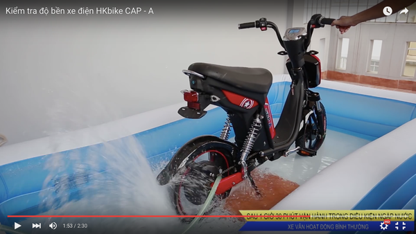 Ấn tượng với khả năng chống nước của thương hiệu HK bike - Ảnh 4.