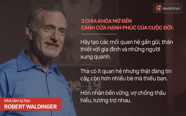 Giáo sư Harvard: Không phải tiền hay địa vị, chìa khóa để trở thành người hạnh phúc nằm ở 3 điều này! - Ảnh 5.