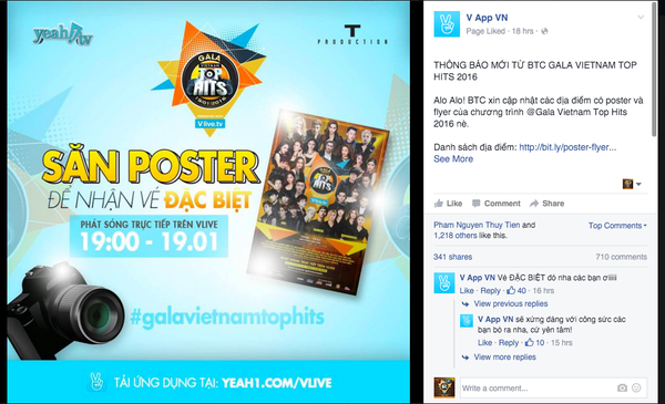 Săn poster Gala Viet Nam Top Hits nhận vé đặc biệt - Ảnh 3.