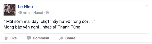 Sao Việt đau lòng, thương nhớ trước sự ra đi của nhạc sĩ Thanh Tùng - Ảnh 7.