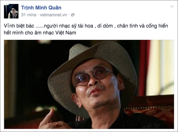 Sao Việt đau lòng, thương nhớ trước sự ra đi của nhạc sĩ Thanh Tùng - Ảnh 8.
