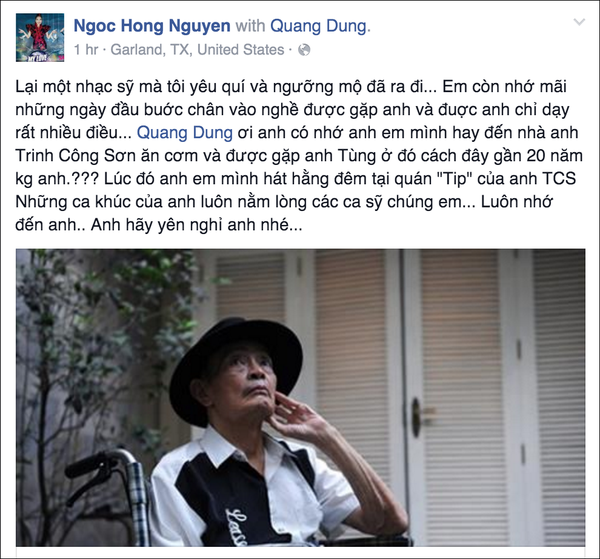 Sao Việt đau lòng, thương nhớ trước sự ra đi của nhạc sĩ Thanh Tùng - Ảnh 9.