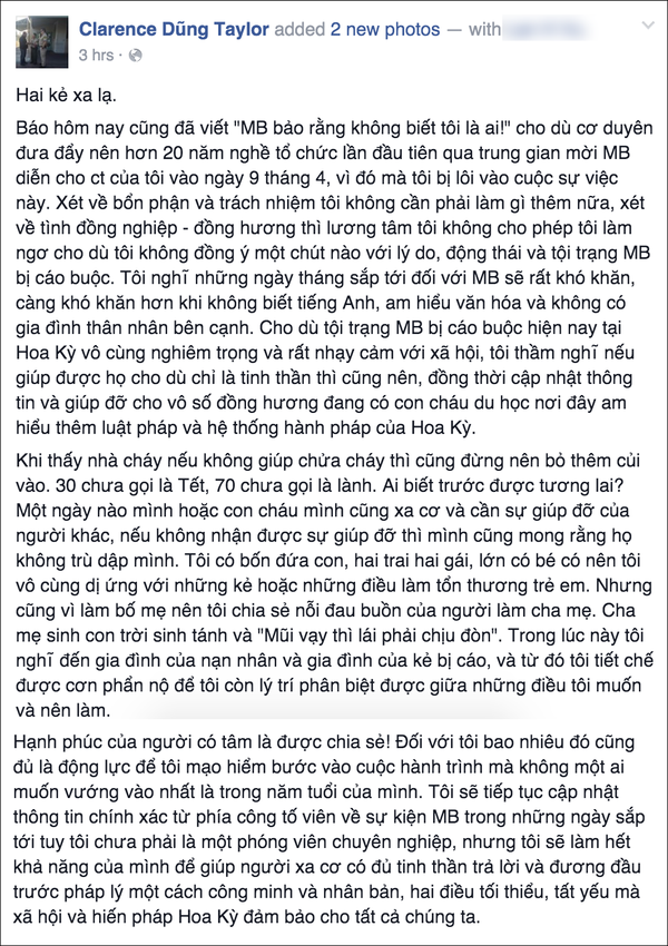 Dũng Taylor nói gì khi Minh Béo cho biết: Không quen, không biết anh Dũng là ai - Ảnh 1.