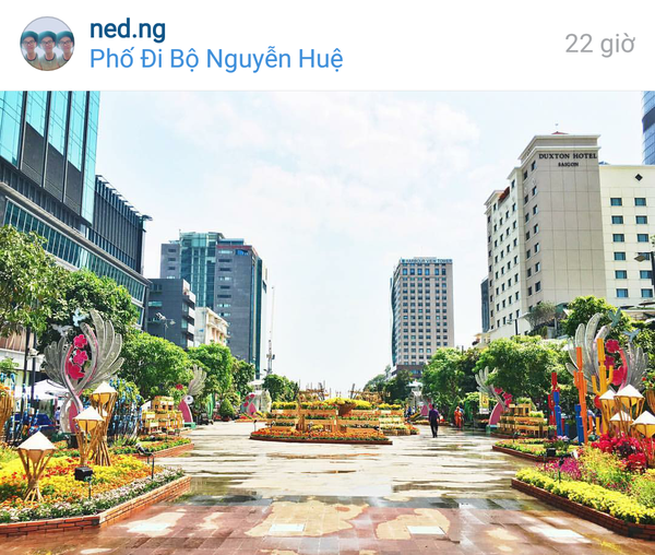 Instagram ngập tr&agrave;n hoa v&igrave; bạn trẻ h&agrave;o hứng check-in phố đi bộ - Ảnh 1.