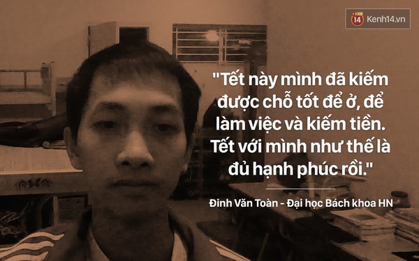Tết đơn giản l&agrave; c&oacute; một chỗ ở miễn ph&iacute;, t&igrave;m được việc l&agrave;m tốt để kiếm tiền - Ảnh 2.