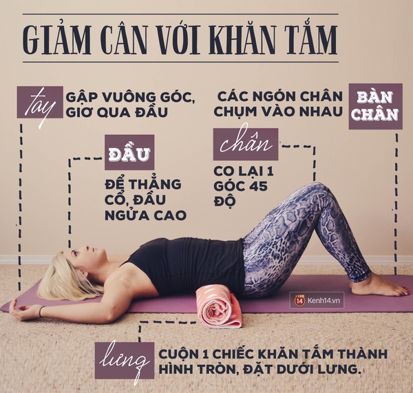 Giảm cân với khăn tắm - Bí kíp làm thon bụng của người Nhật - Ảnh 2.