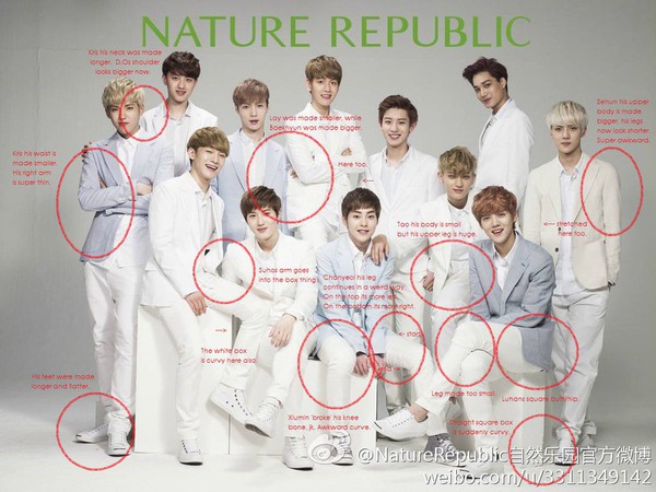Những thảm họa Photoshop kinh điển nhất của l&agrave;ng giải tr&iacute; Kpop - Ảnh 7.