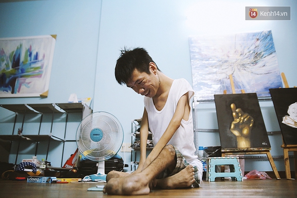 Gặp chàng trai Việt vẽ tranh bằng miệng trong phim được đề cử tranh giải Oscar 2016 - Ảnh 14.