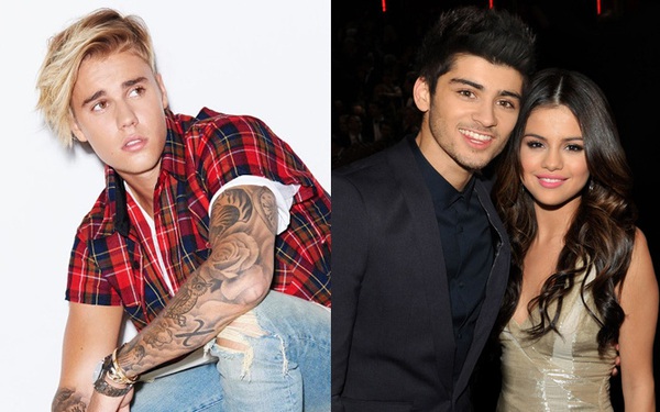 Justin Bieber "bóng gió" tố Selena Gomez ngoại tình với Zayn Malik